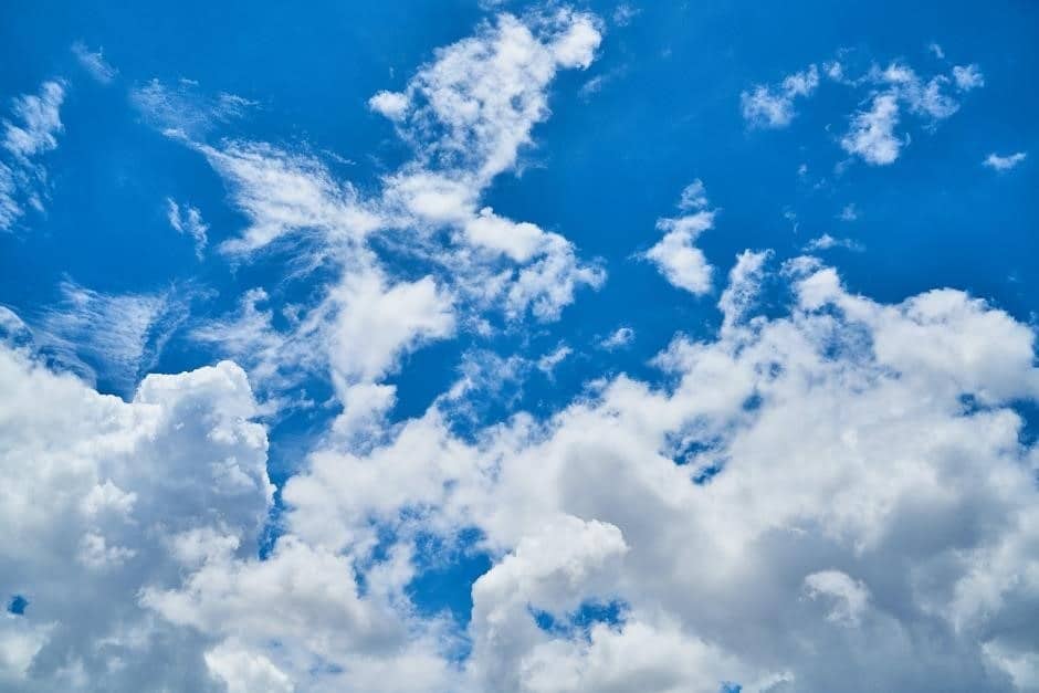 Image of blue sky