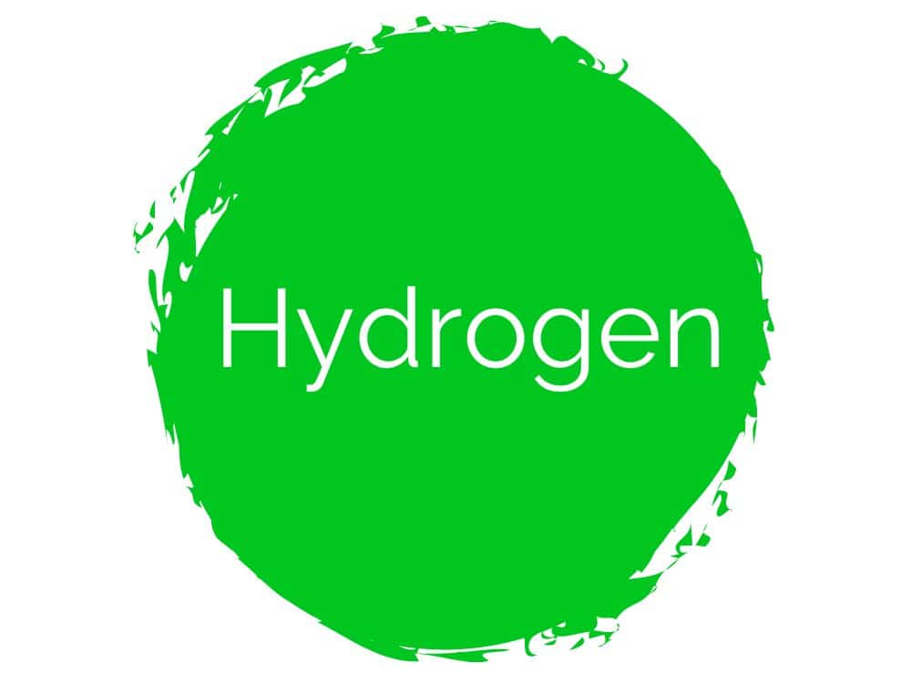 Green hydrogen graphic