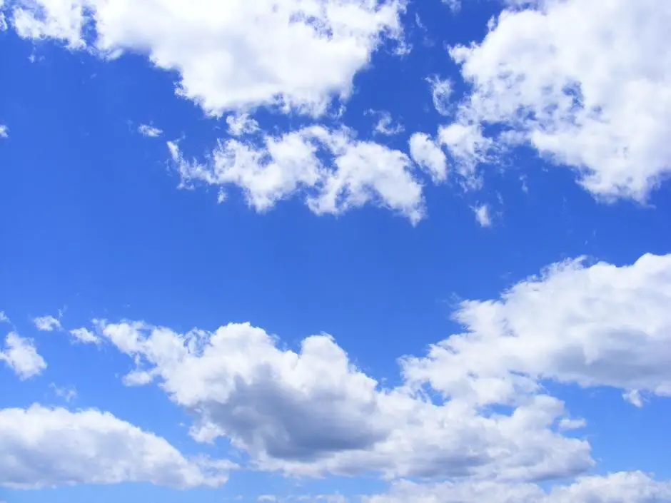 Image of a blue sky