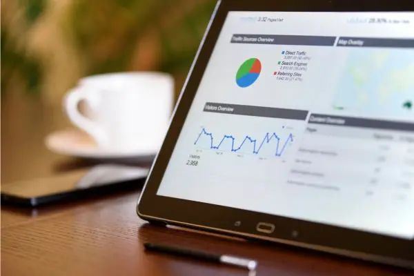 Image of performance tracking, a key component of the ISO14001 sustainability standard.